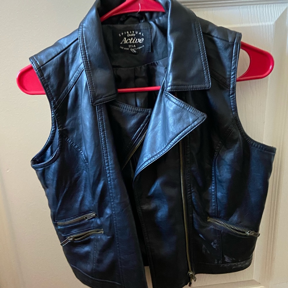 Leather Vest